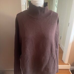 OAK+FORT Brown Turtleneck Sweater